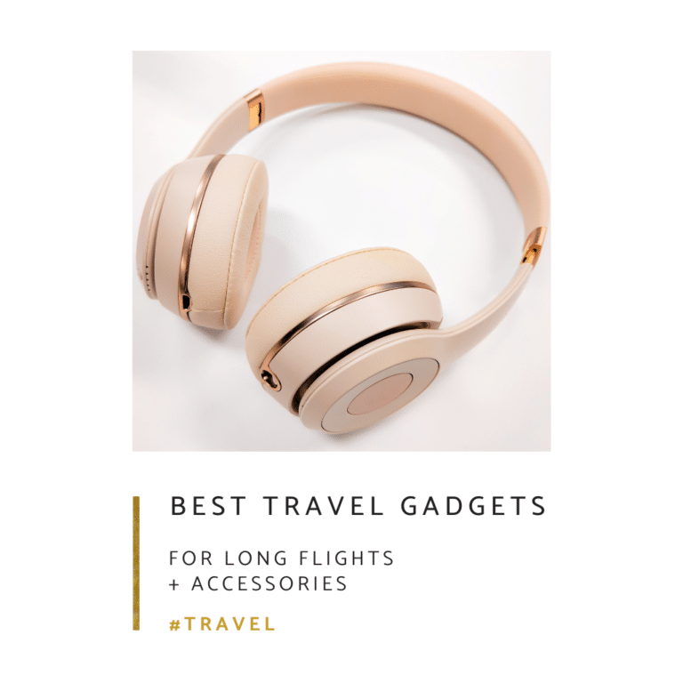 best travel gadgets for long flights