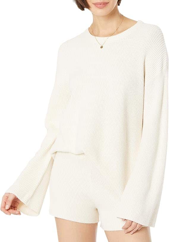 Ribbed Pullover Sweater